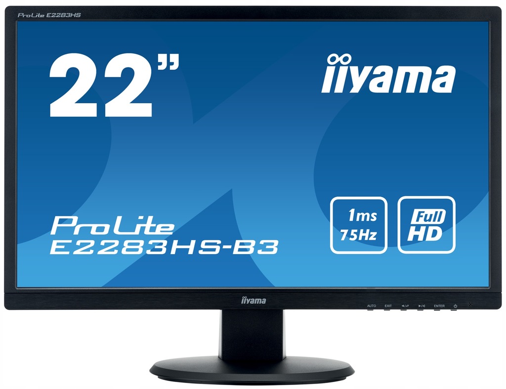 Monitor 22" TN LED IIYAMA E2283HS-B3 HDMI VGA