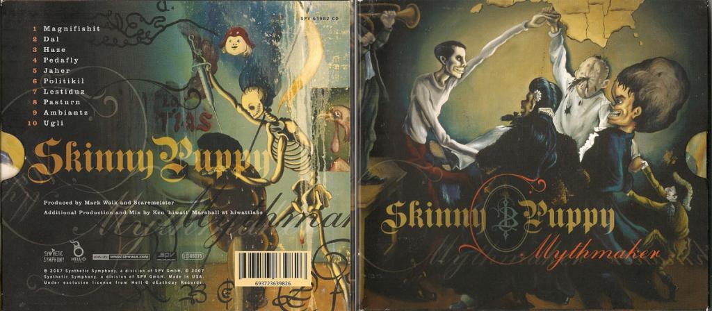 SKINNY PUPPY - Mythmaker DIGIPACK [USA]