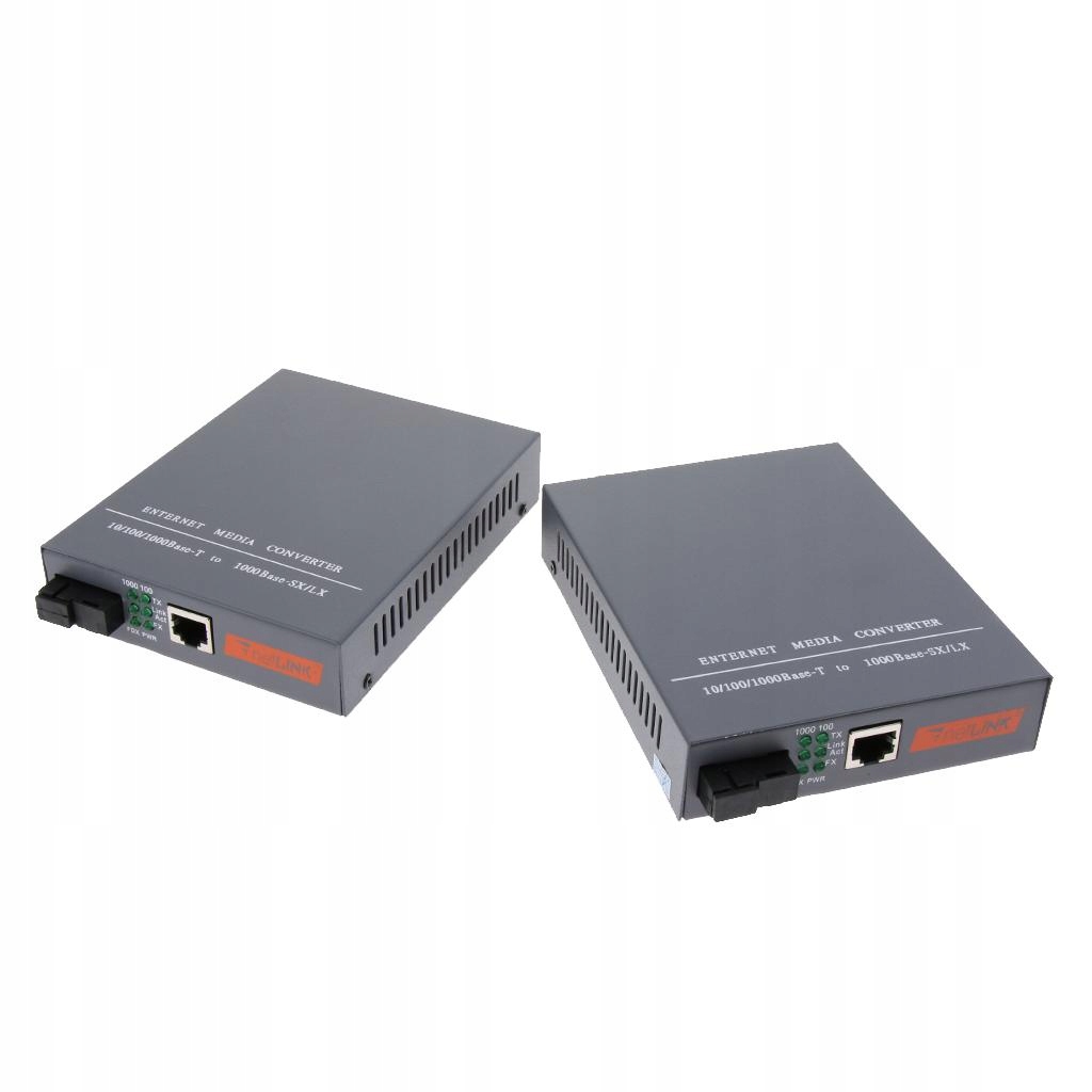 Pair of 10/100/1000M Gigabit Ethernet Media