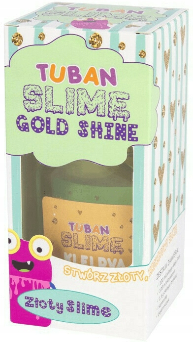 Zestaw Diy Super Slime Gold Shine TUBAN