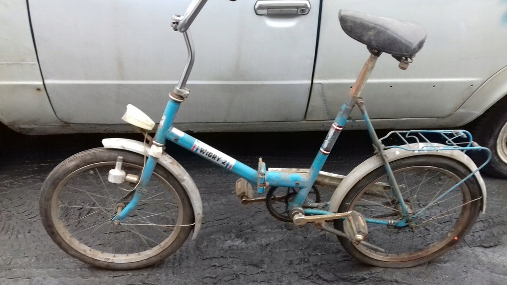 WIGRY 2 rower składak z 1976