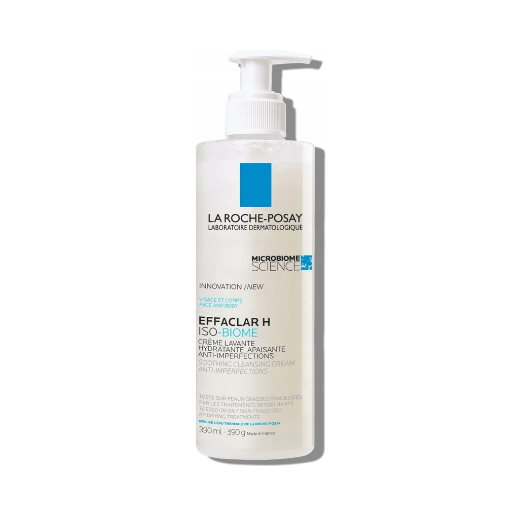 LA ROCHE Effaclar H Iso-Biome krem myjący 390 ml