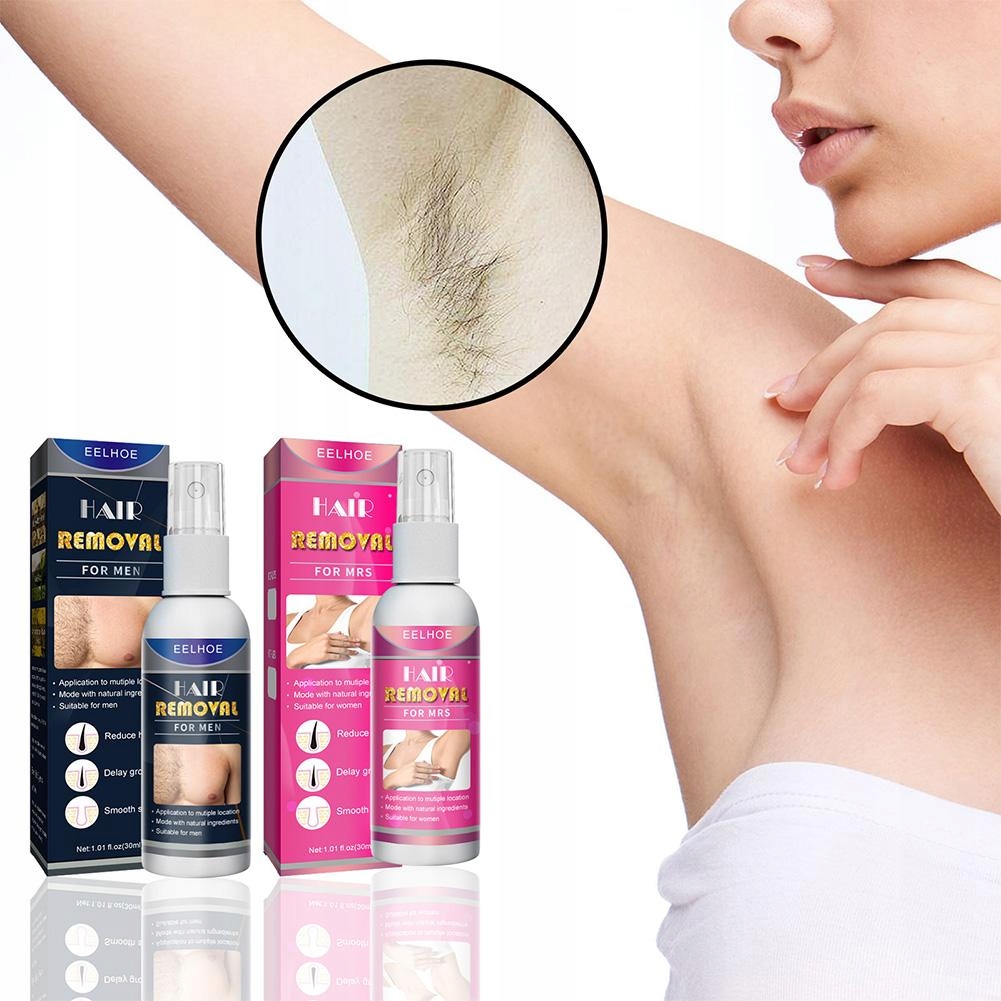 Power Hair Removal Spray Is Naturally Painless