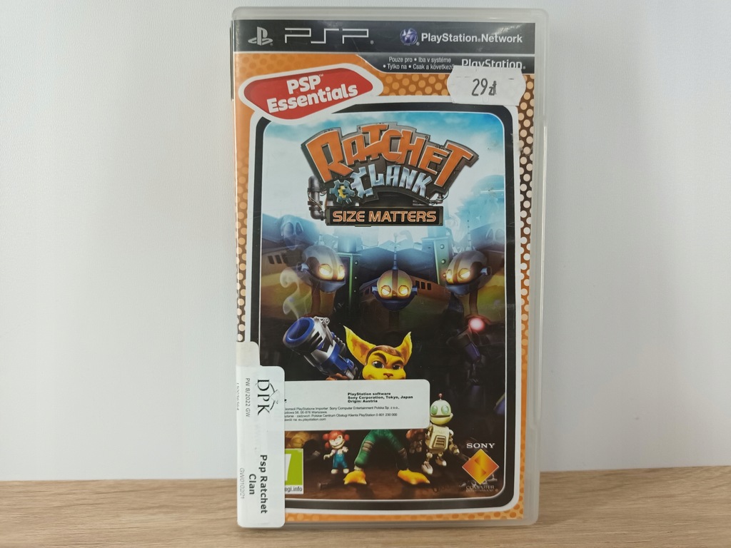 Gra PSP Ratchet and clank
