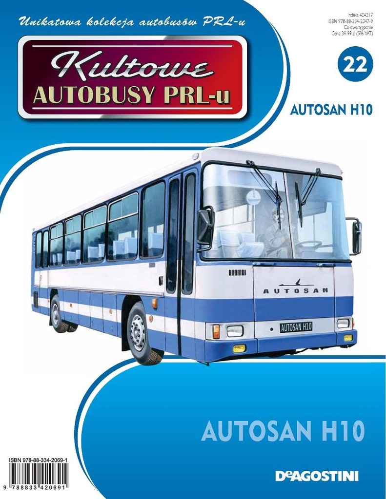 AUTOSAN H10 - Kultowe Autobusy PRL / NOWY / 1:72