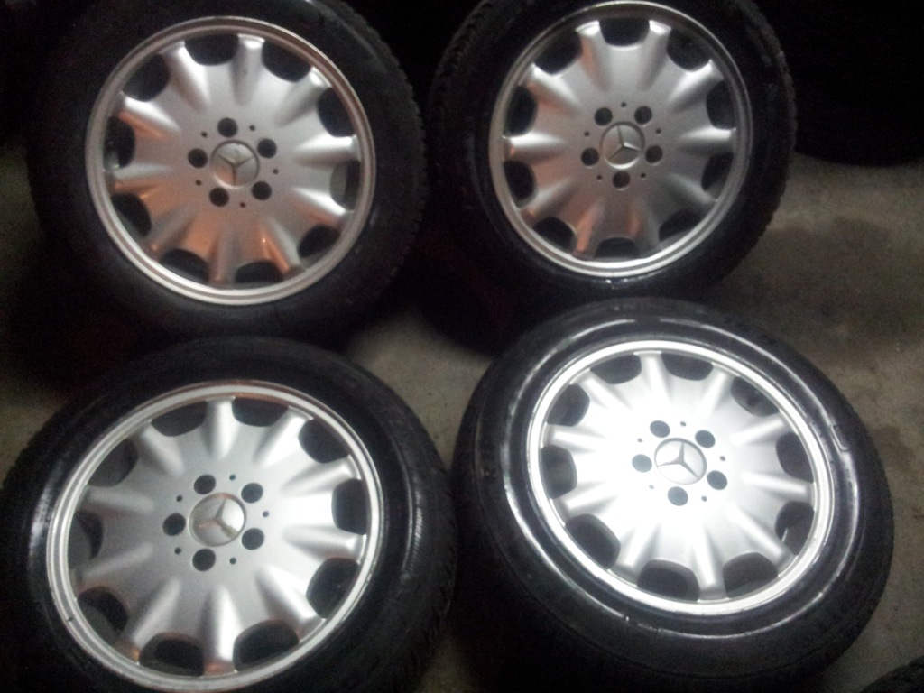 Alufelgi Mercedes 16'' W124 W210 i Orginalne 7354435261