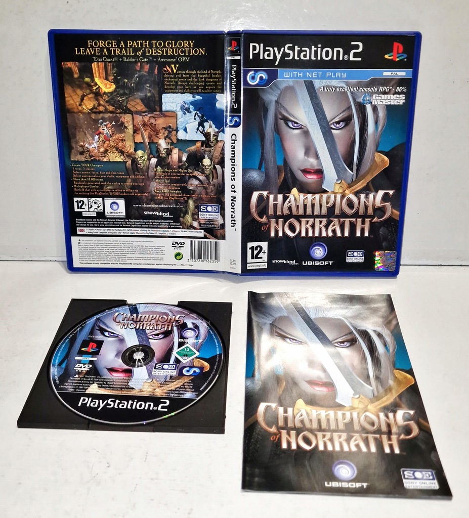 Gra Champions of Norrath PS2 3XA PŁYTA BDB