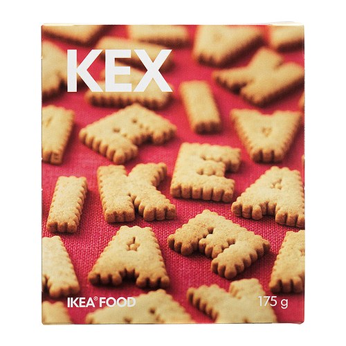 IKEA KEX Herbatniki 175 g LITERKI
