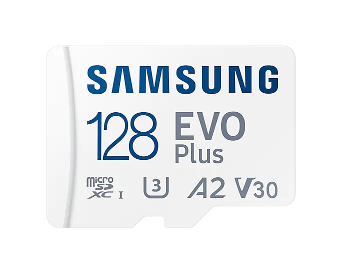 Samsung EVO Plus micro SDXC 128GB A2 V30 CL10 +ada