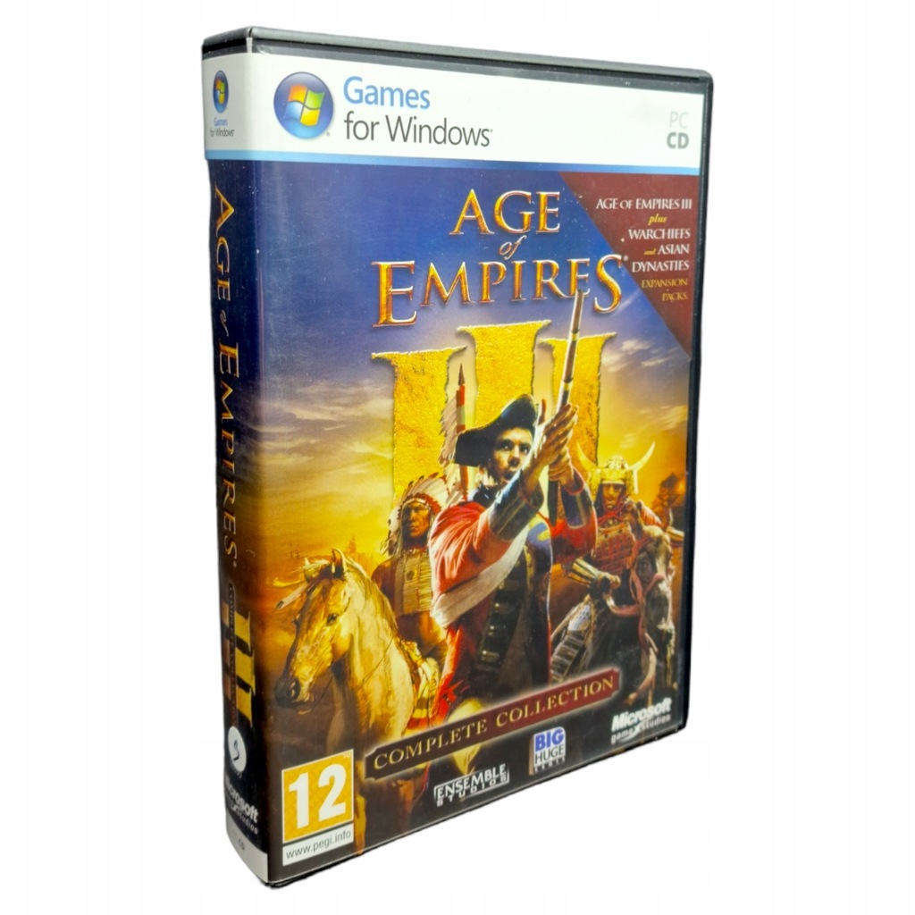 Age of Empires III 3 Kompletna kolekcja PC