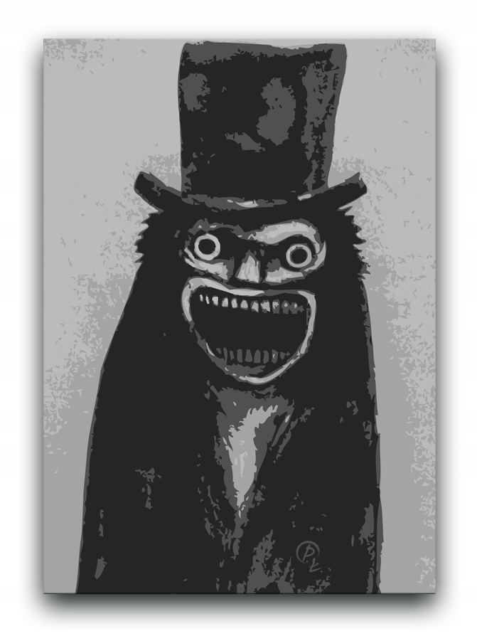 Babadook - OBRAZ 80x60 canvas