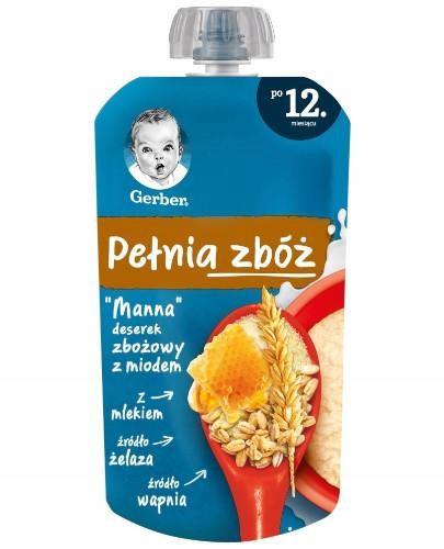 Gerber Deserek zbożowy z miodem po 12. miesiącu 110 g