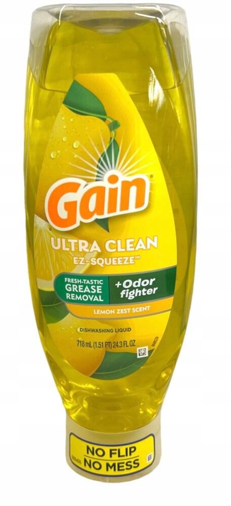 Gain Ultra Clean Lemon Zest Scent 718 ml.