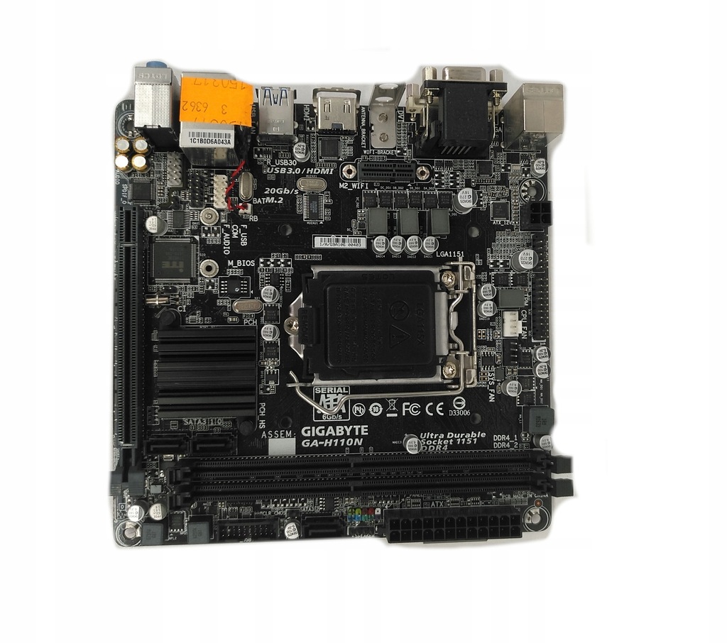 Gigabyte GAH110N rev.1.0 USZKODZONA 12254931128 oficjalne archiwum