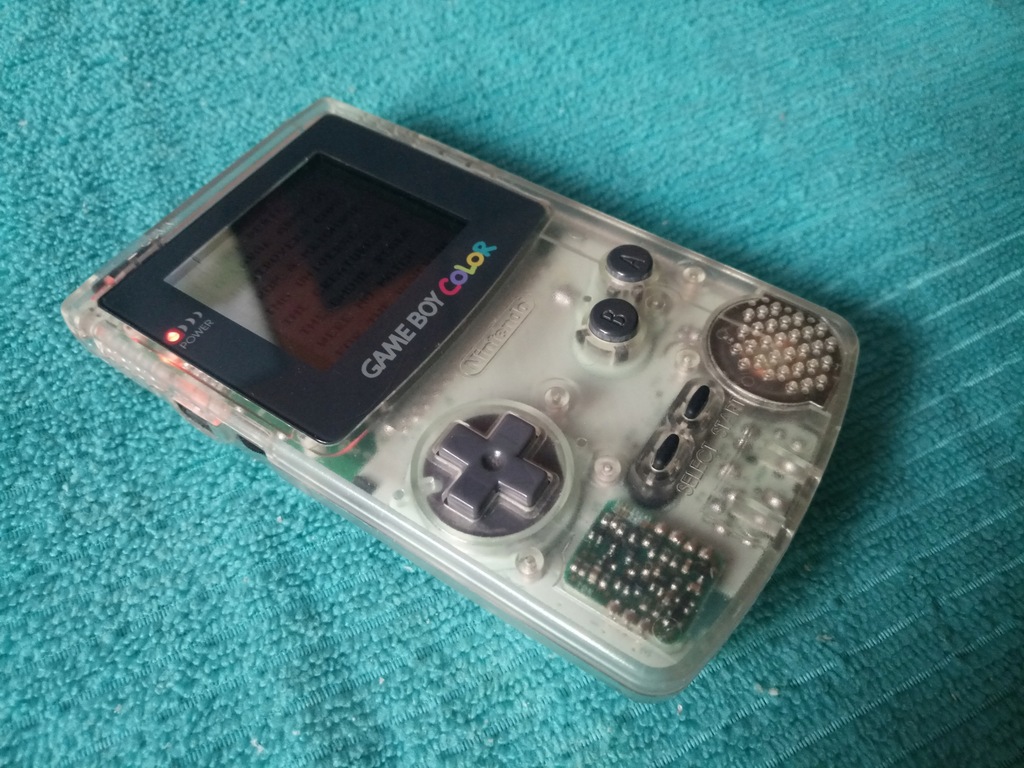 Game Boy Color Clear