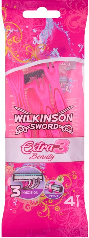 Wilkinson Maszynka Do Golenia Extra3 Beauty 4szt.