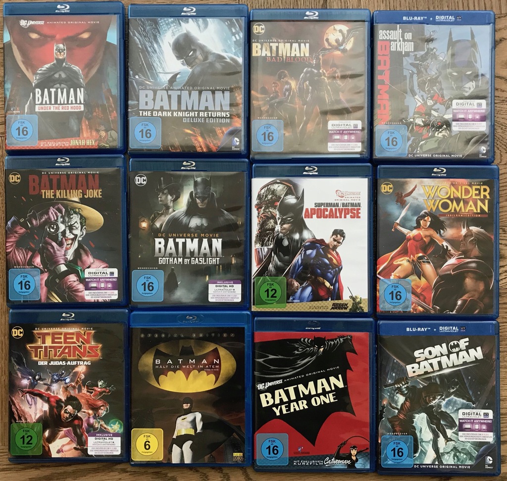 Batman Animacja (13 dysków Blu-Ray)