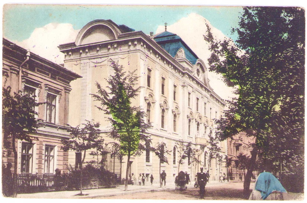STANISŁAWÓW- Ul. 3-go Maja- Dyrekcja Okręgu Skarbowego- 1915