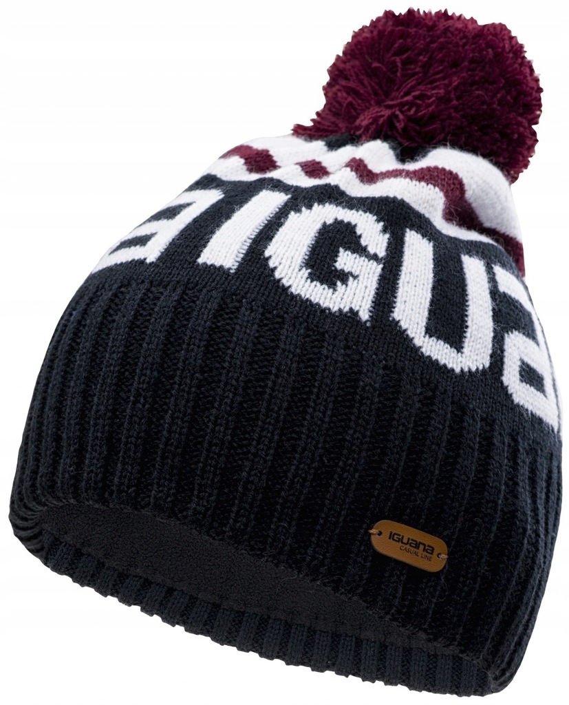 Купить IGUANA Мужская теплая зимняя шапка с помпоном Polar: отзывы, фото, характеристики в интерне-магазине Aredi.ru