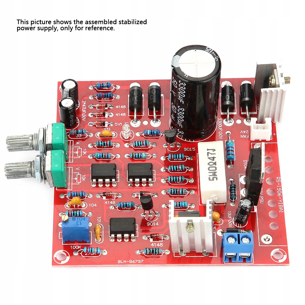 0-30V 2mA-3A Regulowany stabilizowany zasilacz DC