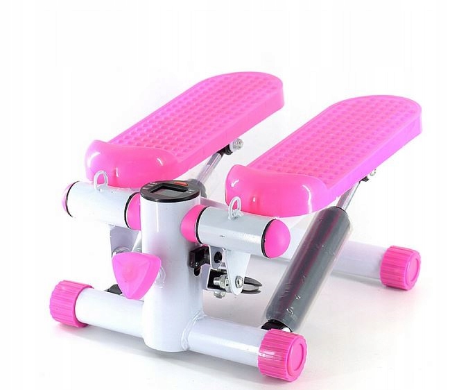 Klarfit Stepper Powersteps Twist Różowy
