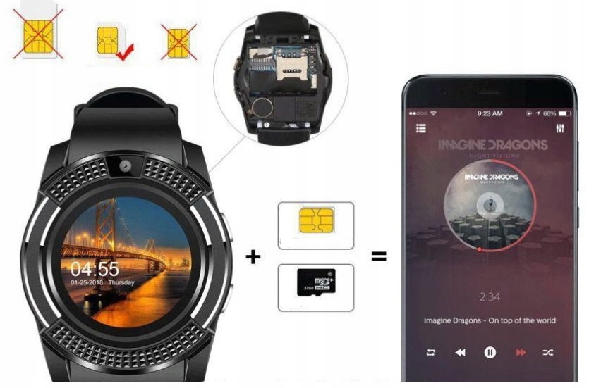 Купить Часы SMARTWATCH SMARTBAND Монитор сердечного ритма Шагомер: отзывы, фото, характеристики в интерне-магазине Aredi.ru