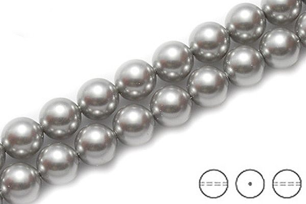 5811 Perły Swarovski Light Grey Pearl 14mm