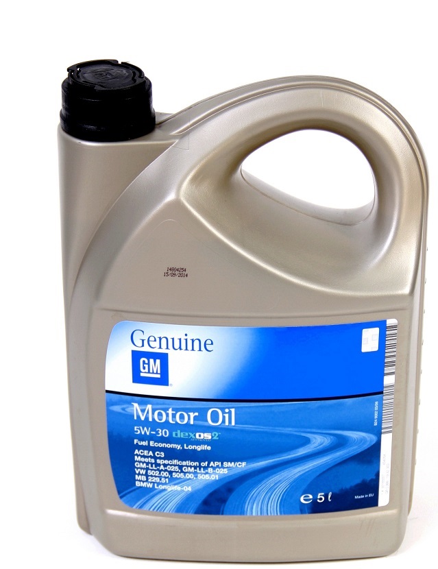 Opel Dexos 2 5W30 5l - 12356000255 - oficjalne archiwum Allegro