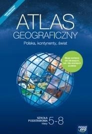 ATLAS GEOGRAFICZNY SP POLSKA, KONTYNENTY, ŚWIAT NE