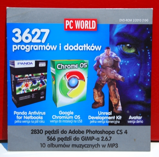 3627 PROGRAMÓW I DODATKÓW PC-WORLD. CD