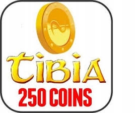 250 Tibia Coins Antica,Damora,Relania,każdy serwer