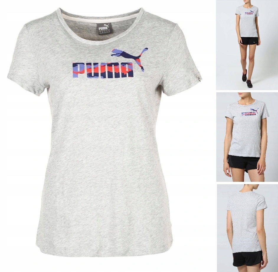 PUMA FUN T-SHIRT SPORTOWA BLUZKA KOSZULKA 139zł S