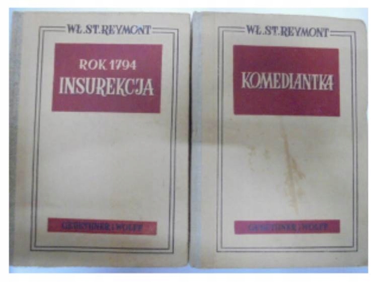 komediantka + Rok 1794 insurekcja - W.S. Reymont