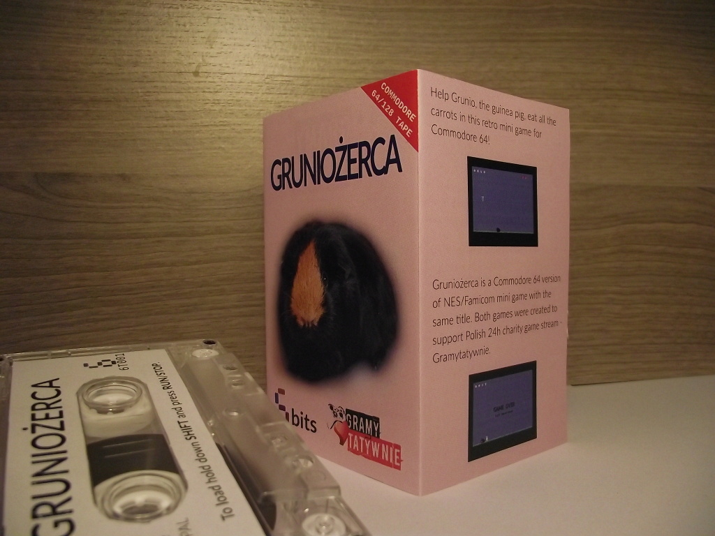 Gruniożerca C64 - kaseta