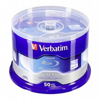 Verbatim BD-R, Single Layer 25GB