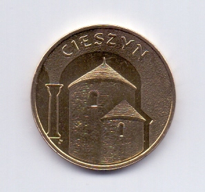A5029 Polska III RP 2005, moneta 2 zł, GN, Cieszyn