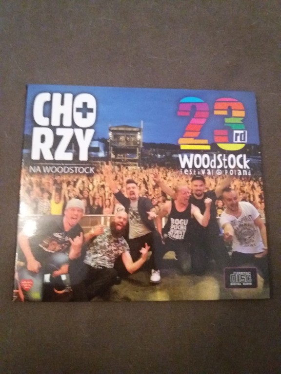 CHORZY NA WOODSTOCK  - CD AUTOGRAFOWANA