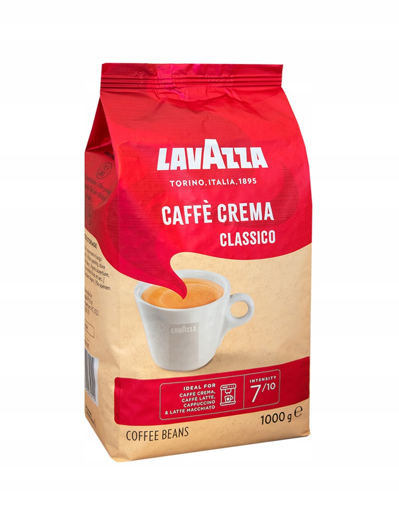 Kawa ziarnista LAVAZZA CLASSICO CAFFE CREMA 1 kg