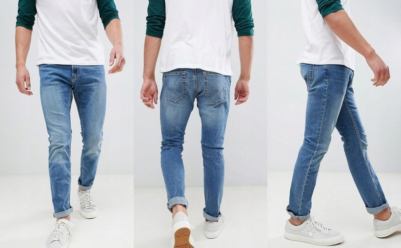 21N004 HOLLISTER__X01 SPODNIE JEANS__W28/L32