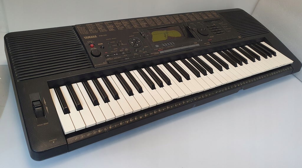 Keyboard YAMAHA PSR520 12733086706 oficjalne archiwum Allegro