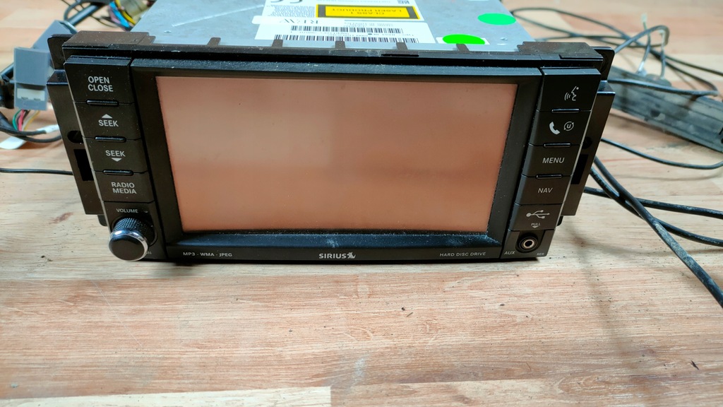 JEEP GRAND CHEROKEE WK 300C RADIO SIRIUS KAMERA 11790306751