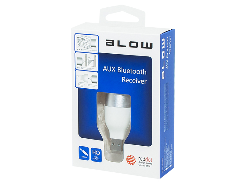 BLOW Transmiter Bluetooth AUX IN USB głośnomówiący