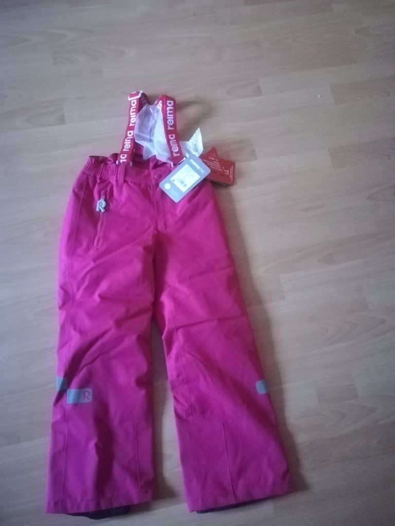 Reima Tec Kiddo 134cm spodnie narty Nowe