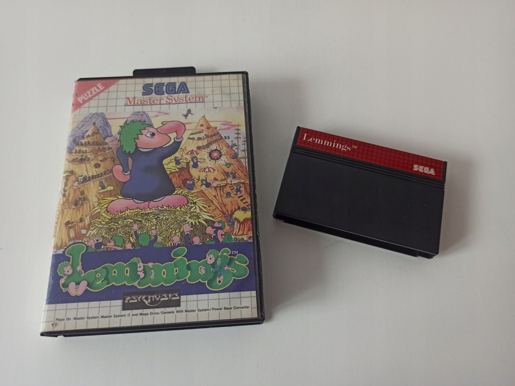 Gra Lemmings Sega Master System