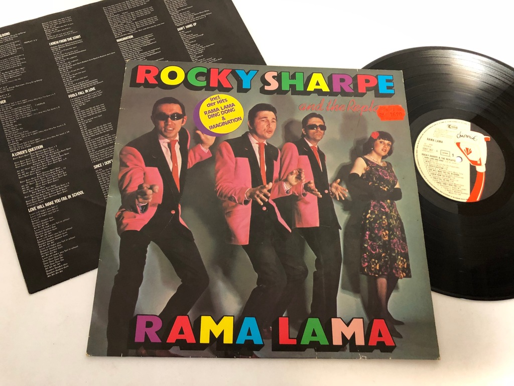 Rocky Sharpe The Replays Rama Lama --LP 197 RnR