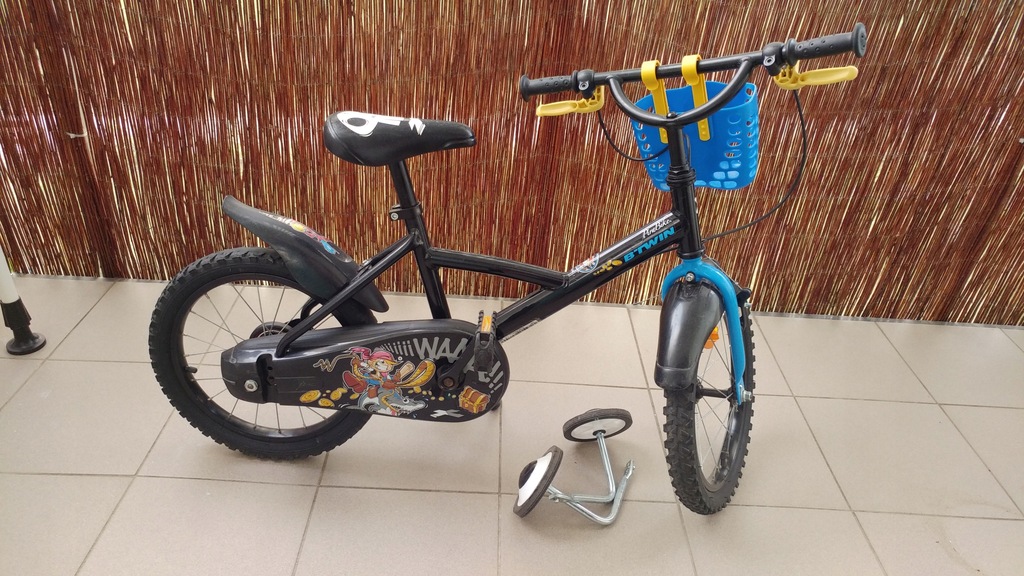 Rower dziecięcy Btwin 16 cali WAW DECATHLON + Kask 7551295093