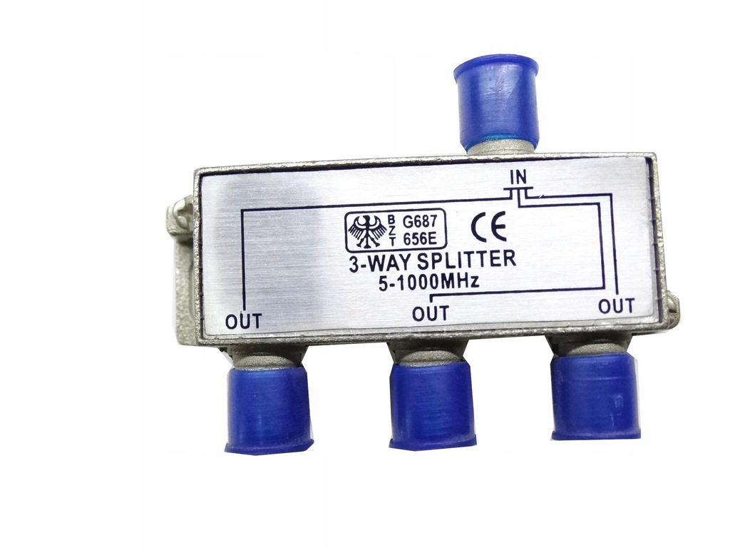 Splitter SAT 3 Way 5-1000MHz