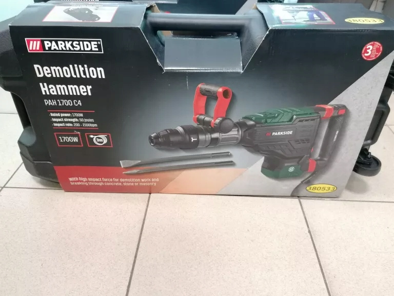 MLOT PARKSIDE DEMOLITION HAMMER PAH 1700 C4 12630133921 oficjalne