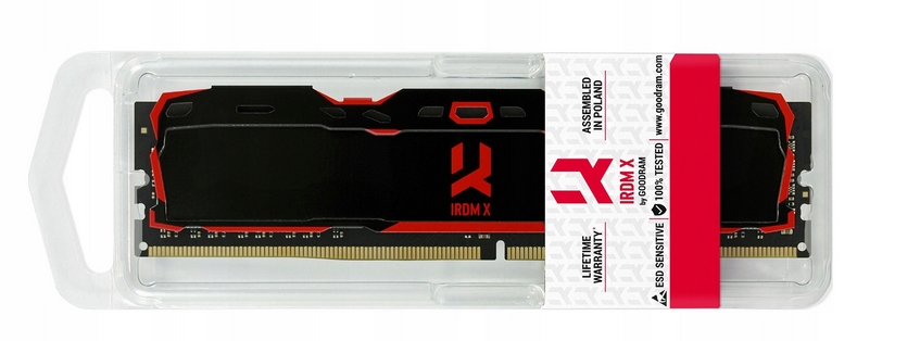 GOODRAM DDR4 8GB CL16 BLACK IR-X3200D464L16SA/8G