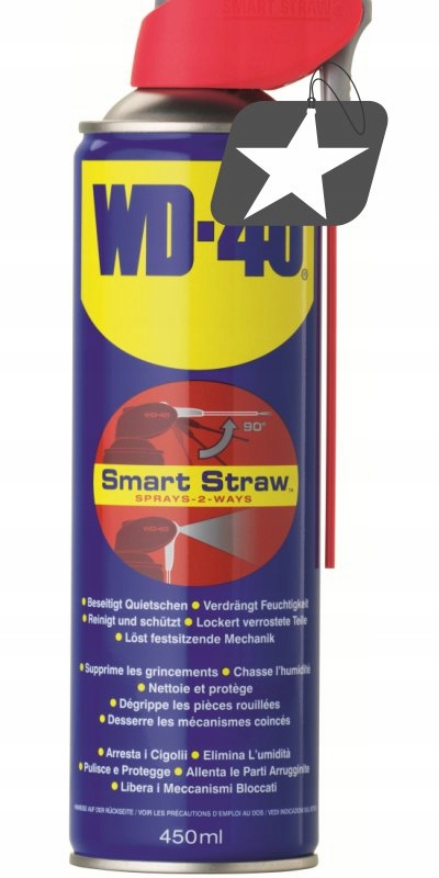 WD-40 450ML ODRDZEWIACZ + APLIKATOR BIAŁ